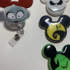 The Nightmare Before Christmas Badges