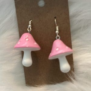 Mushroom Earrings
