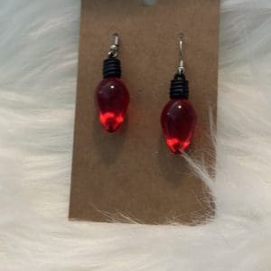 Christmas Bulb Earrings